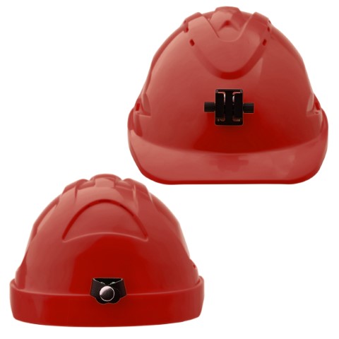 PROCHOICE V9 HARD HAT VENT LAMP BRACK RATCHET HARN - RED